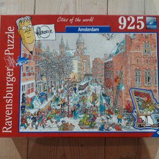 Razernij fiets Noord West Ravensburger puzzel – Cities of the world – Amsterdam 925 stukjes –  Snuffelmug
