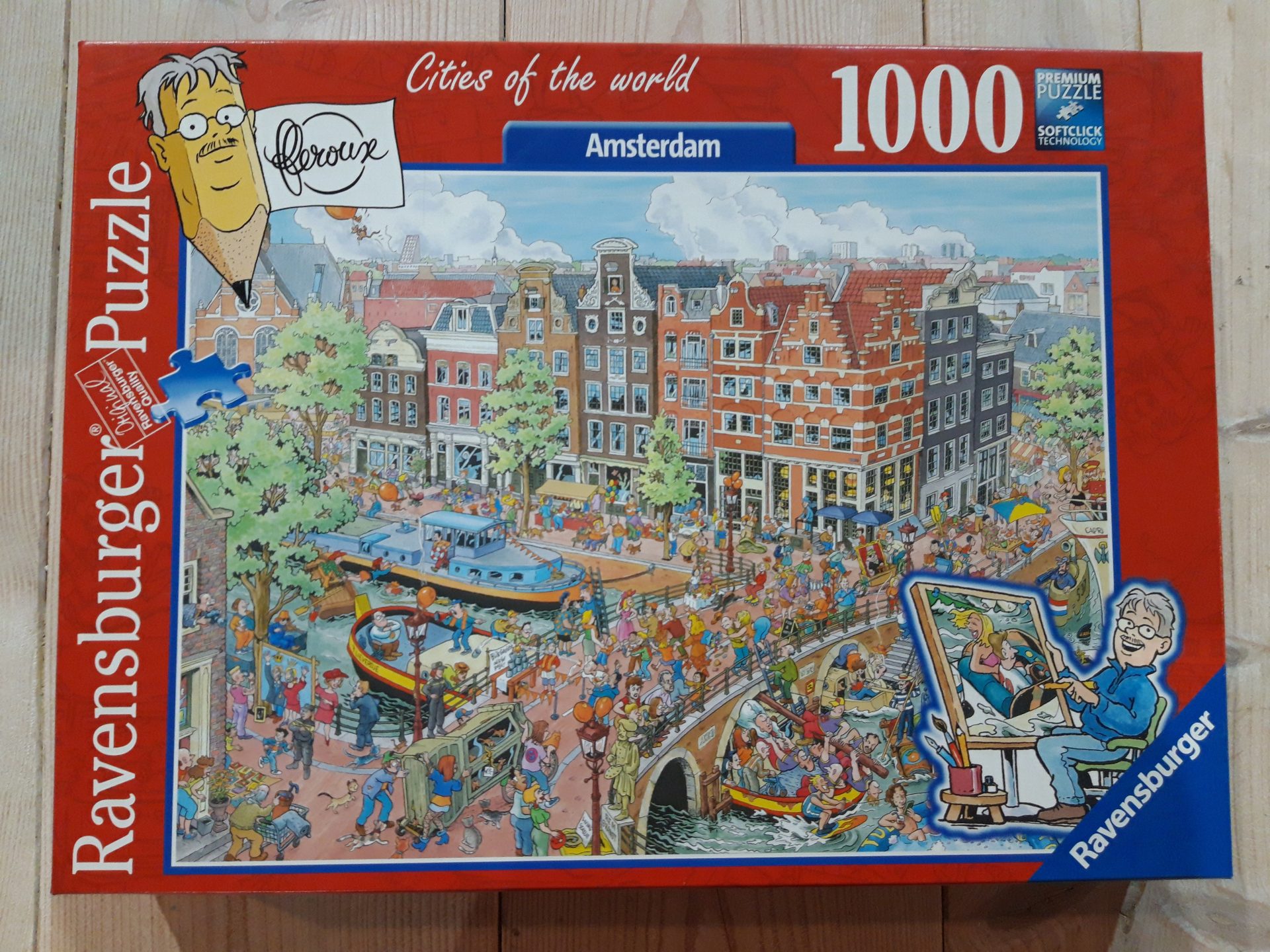 inflatie Marxisme Asser Ravensburger puzzel – Cities of the world – Amsterdam 1000 stukjes –  Snuffelmug