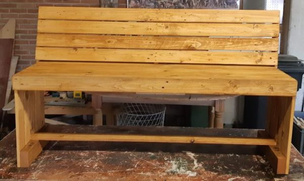 Tuinset voorzien van bank, 2 stoelen en tafel - Afbeelding 11