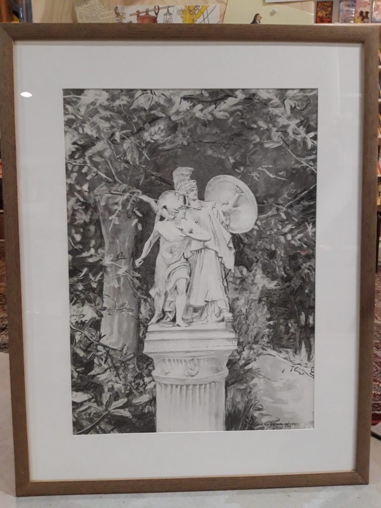 Athena En Strijder Bij De Paauw Wassenaar  - Wierd Wagenmakers