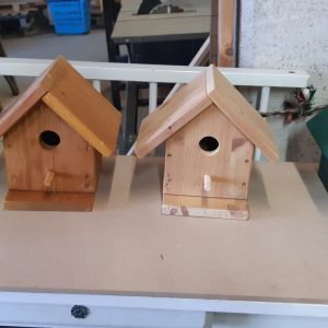 Vogelhuisje, in verschillende kleuren