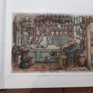 Album met schetsen van Anton Pieck