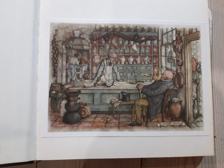 Album met schetsen van Anton Pieck