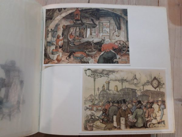 Album met schetsen van Anton Pieck - Afbeelding 21