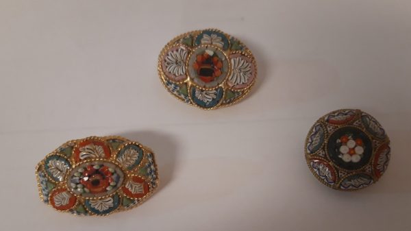 Italiaanse broches - 3 stuks