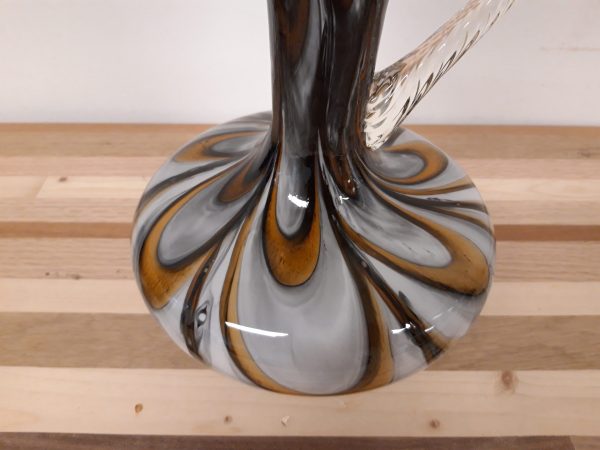 Vintage glazen vaas - Afbeelding 5