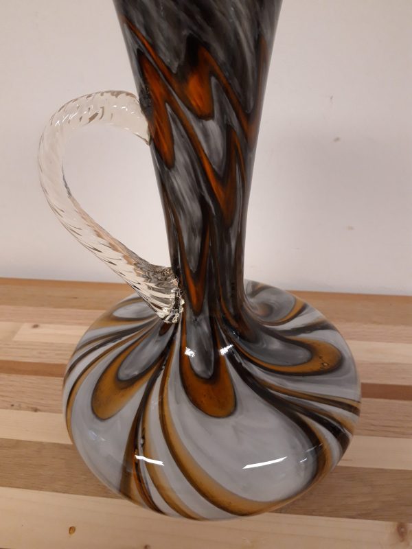 Vintage glazen vaas - Afbeelding 7