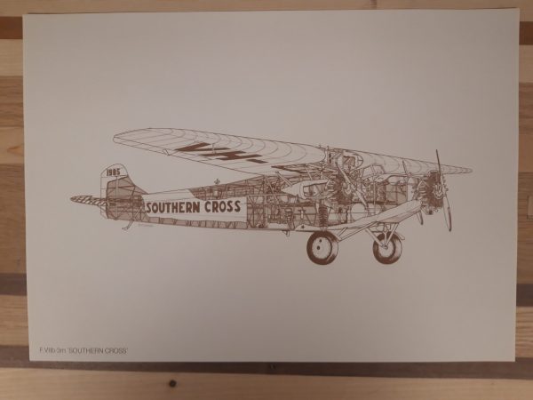 Vintage Fokker Cutaway Portfolio (20 prints) - Afbeelding 12