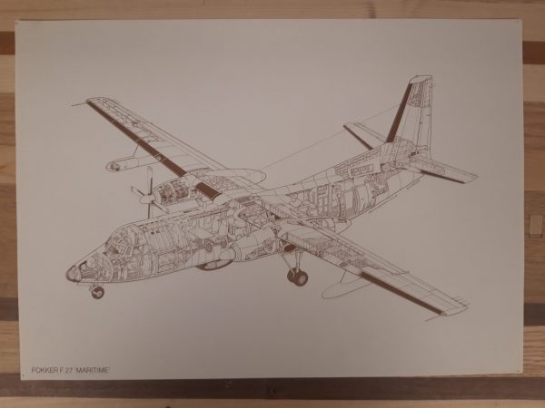 Vintage Fokker Cutaway Portfolio (20 prints) - Afbeelding 16