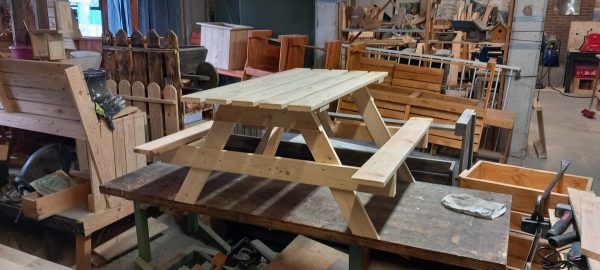Kinder Picknicktafel - Afbeelding 2