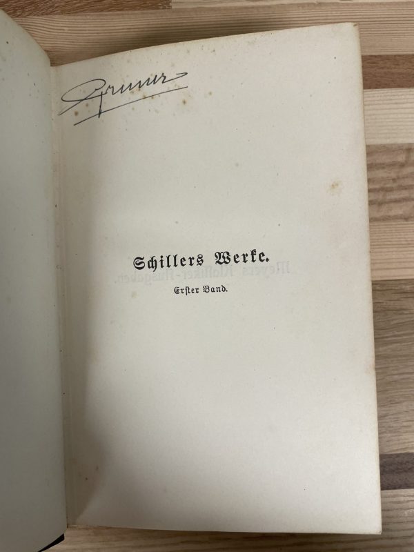 Schiller & Goethe boeken, gedichten (Duits) - Afbeelding 6