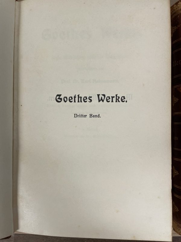 Schiller & Goethe boeken, gedichten (Duits) - Afbeelding 9