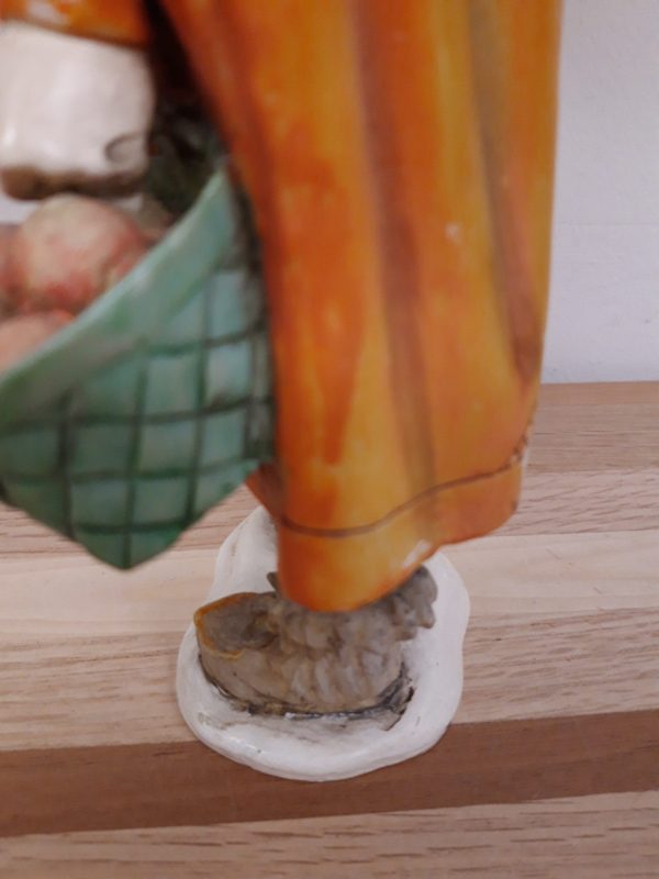 Kerstkinderen, naar Carl Larsson - 2 figuren / kandelaars - Afbeelding 7