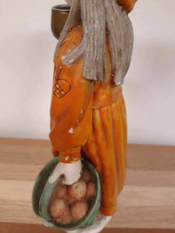 Kerstkinderen, naar Carl Larsson - 2 figuren / kandelaars - Afbeelding 10