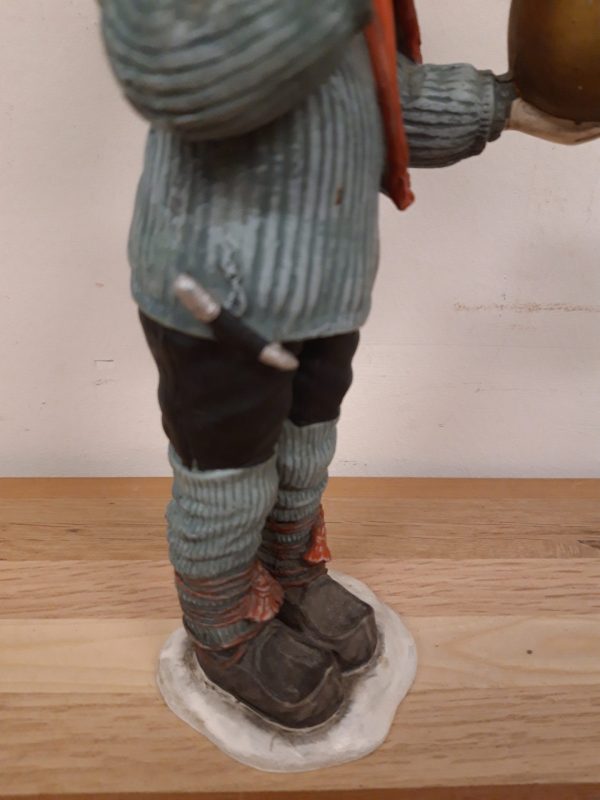 Kerstkinderen, naar Carl Larsson - 2 figuren / kandelaars - Afbeelding 13