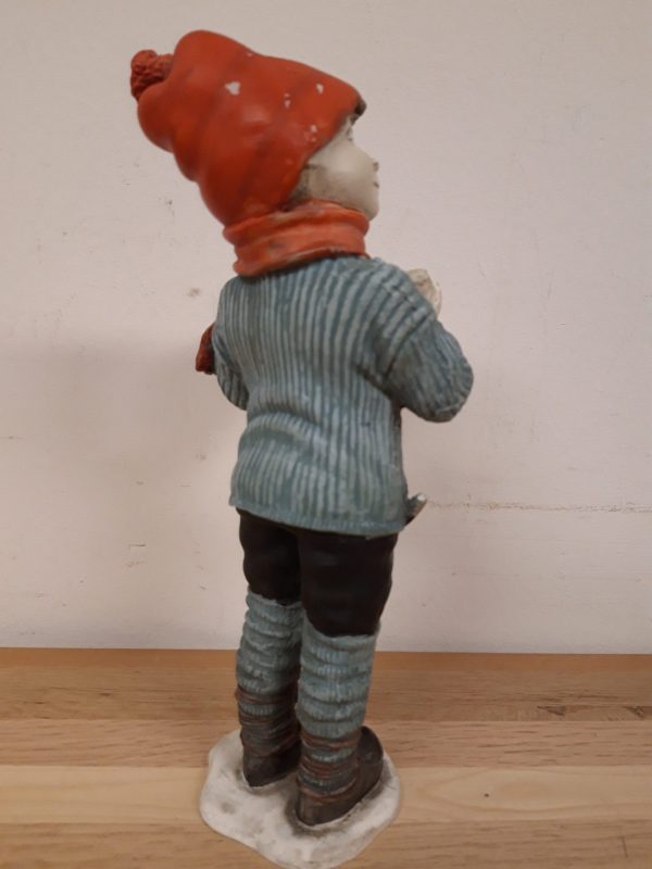 Kerstkinderen, naar Carl Larsson - 2 figuren / kandelaars - Afbeelding 14