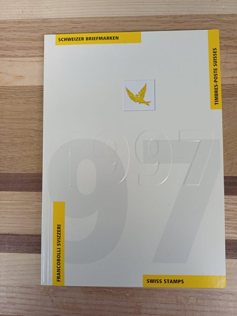 Jahresalbum Schweizer briefmarken 1997