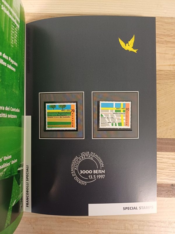 Jahresalbum Schweizer briefmarken 1997 - Afbeelding 10