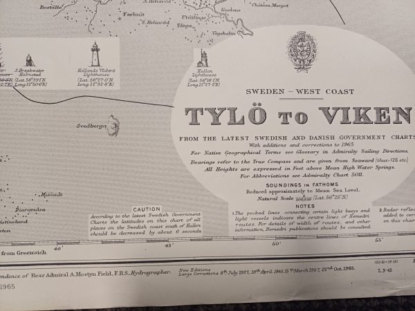 Vaarkaart Zweden 1965 - Afbeelding 9