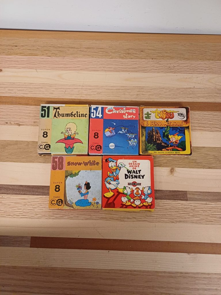 5x vintage filmrollen