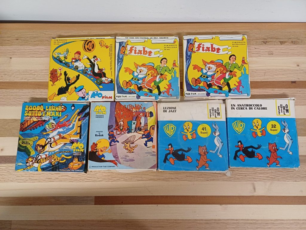 Vintage filmrollen - 7 stuks