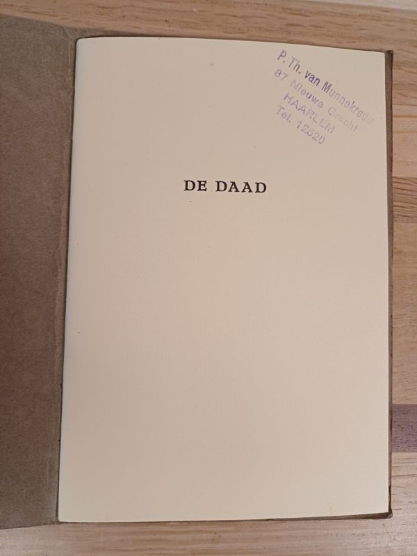 De Daad - Anna van Gogh-Kaulbach - Afbeelding 3