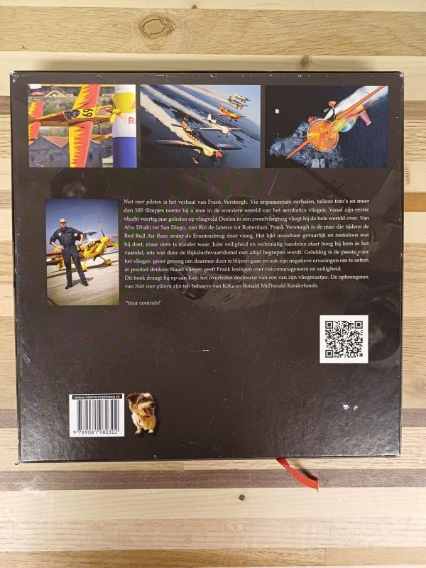 Niet voor piloten - Frank Versteegh (boek nog in folie) - Afbeelding 2