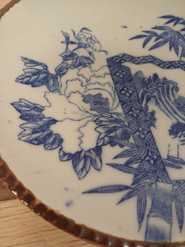 Zeldzame imari bord (Meiji periode 1868-1912) - Afbeelding 6