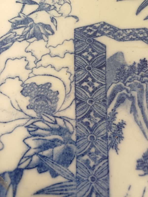 Zeldzame imari bord (Meiji periode 1868-1912) - Afbeelding 7