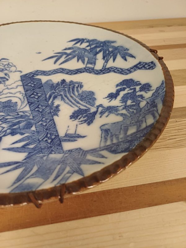 Zeldzame imari bord (Meiji periode 1868-1912) - Afbeelding 11