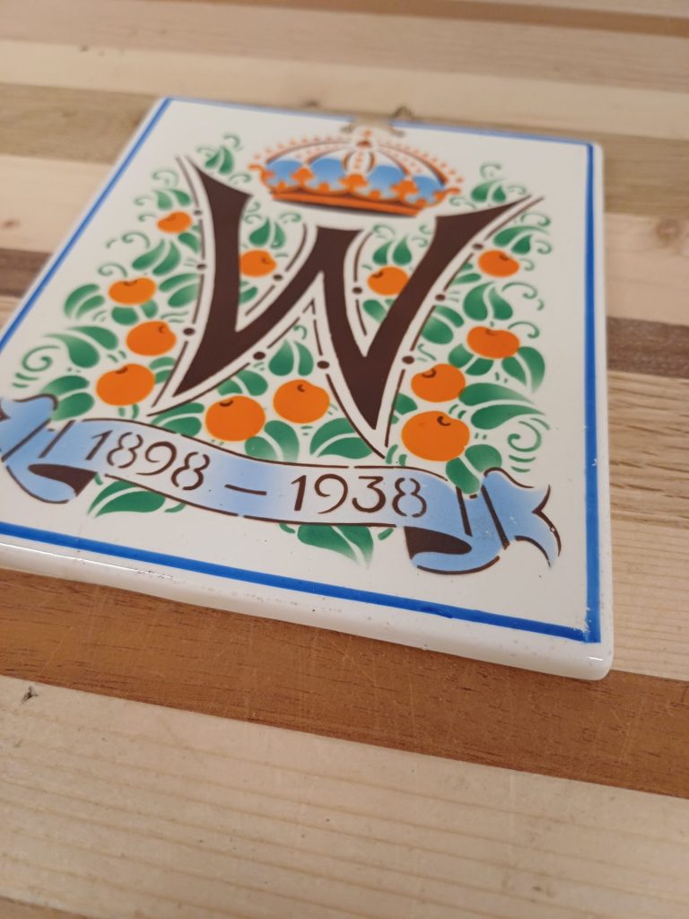 Tegel Koningin Wilhelmina (1898 -1938) - Afbeelding 5