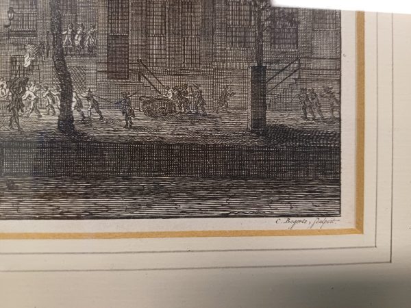 Print van Cornelis Bogerts - Brand Schouwburg Amsterdam - Afbeelding 6