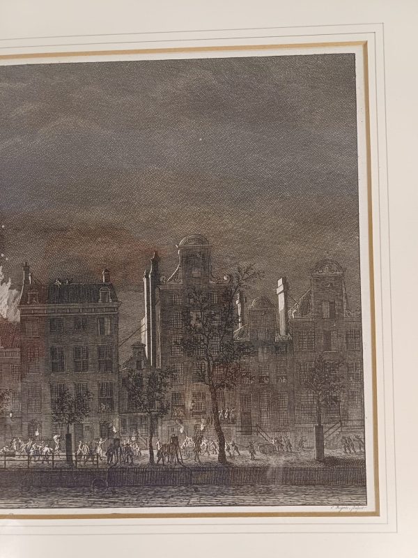 Print van Cornelis Bogerts - Brand Schouwburg Amsterdam - Afbeelding 7
