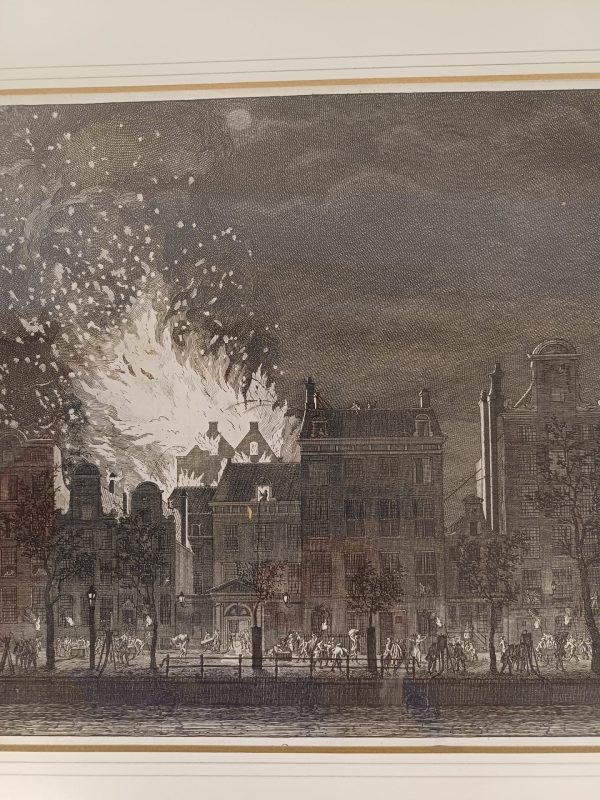 Print van Cornelis Bogerts - Brand Schouwburg Amsterdam - Afbeelding 8