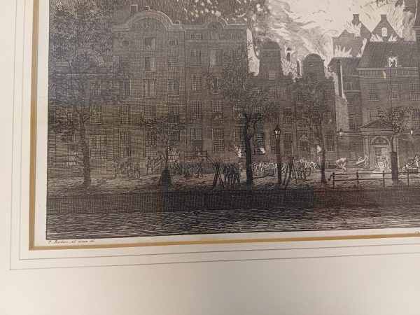 Print van Cornelis Bogerts - Brand Schouwburg Amsterdam - Afbeelding 11
