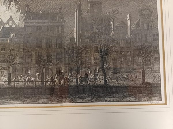 Print van Cornelis Bogerts - Brand Schouwburg Amsterdam - Afbeelding 12