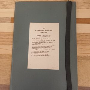 The Cambridge Medieval History maps volume IV