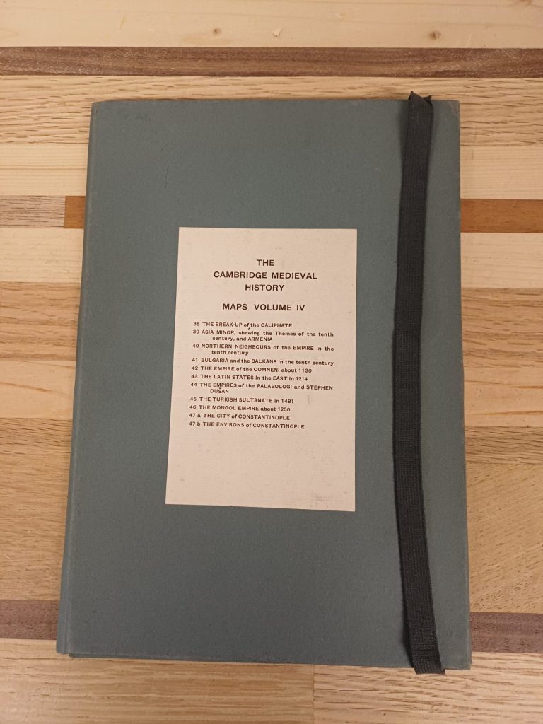 The Cambridge Medieval History maps volume IV