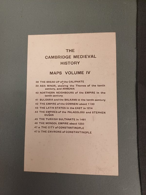 The Cambridge Medieval History maps volume IV - Afbeelding 2