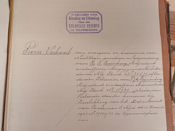 Benoeming der goederen 1920-1925 - Afbeelding 6