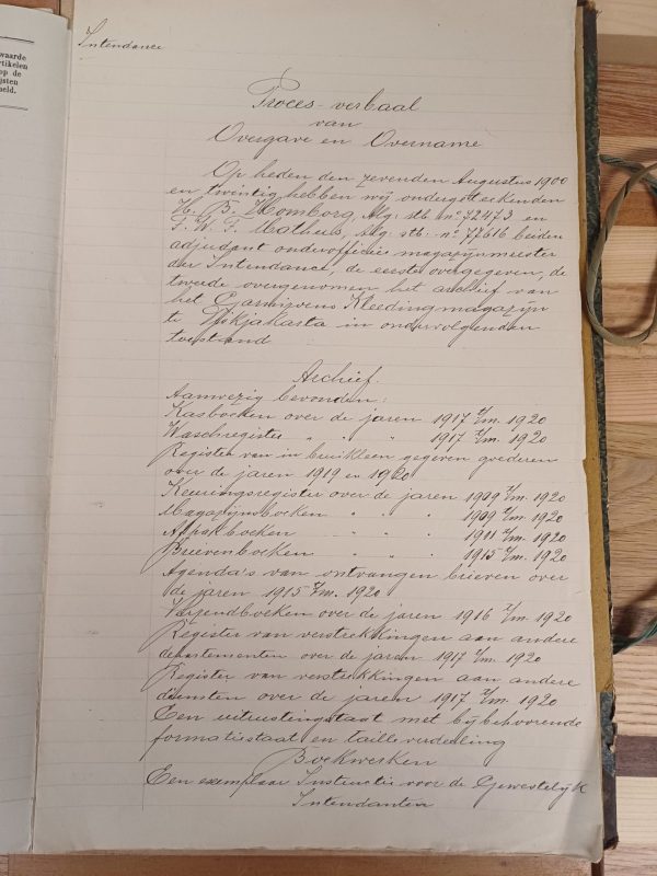 Benoeming der goederen 1920-1925 - Afbeelding 20