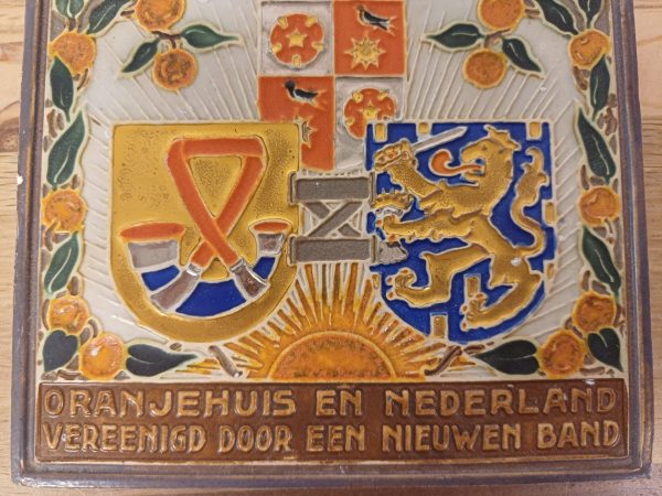 Westraven tegel - ORANJEHUIS EN NEDERLAND VEREENIGD DOOR EEN NIEUWEN BAND - Afbeelding 4