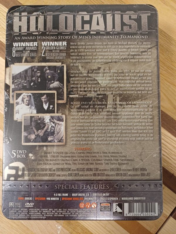 Holocaust dvd steelcase - nog in folie - Afbeelding 3