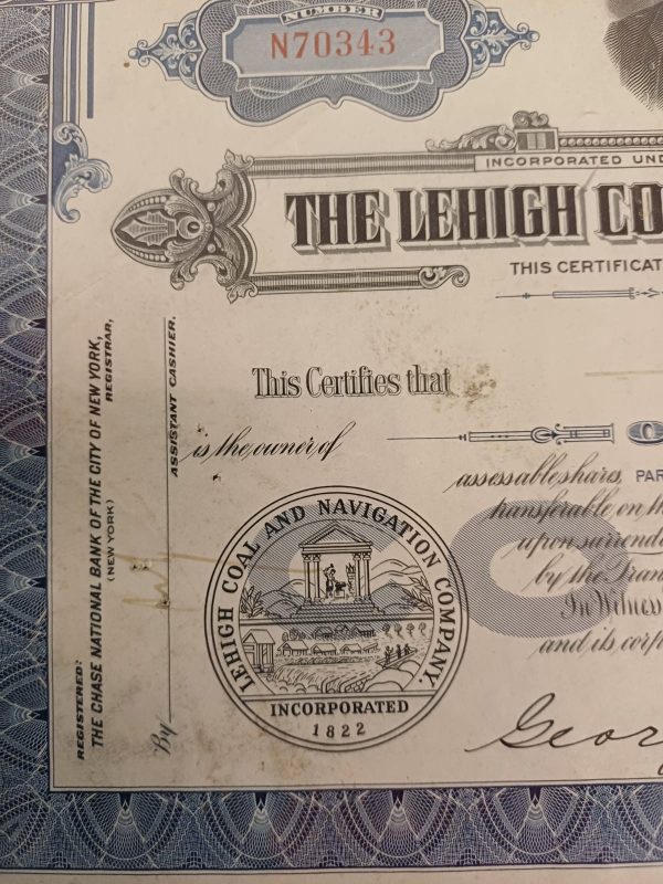 The Lehigh Coal and Navigation Company - N70343 - Afbeelding 2