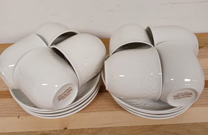 106 delig Villeroy & Boch Redoute Weiss servies - Afbeelding 2