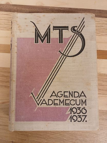 MTS agenda Vademecum 1936-1937