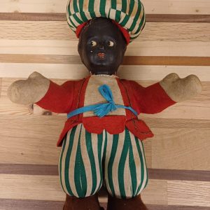 Vintage pop met donkere huidskleur