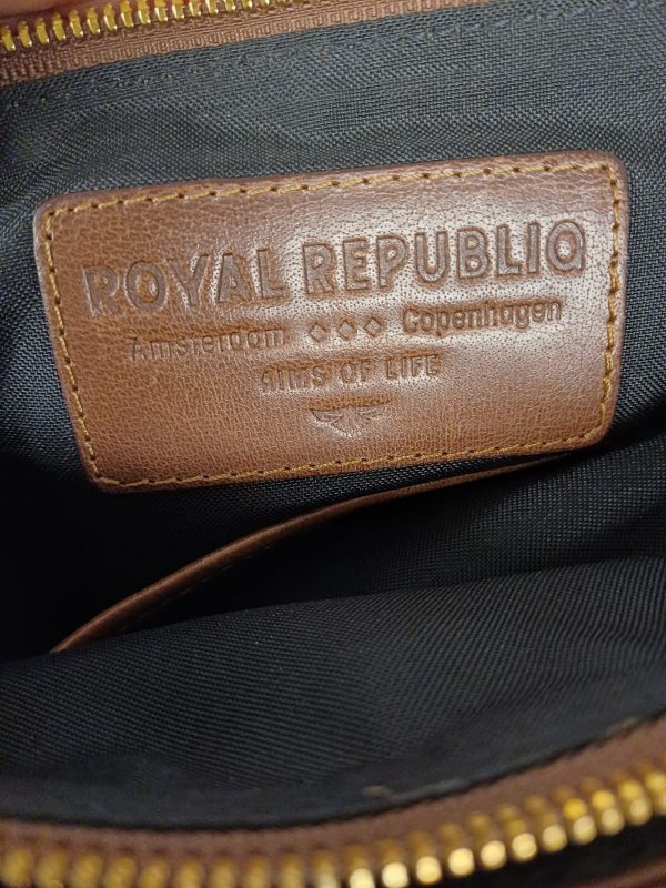 Royal Republiq tas - leer - Afbeelding 6