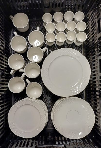 106 delig Villeroy & Boch Redoute Weiss servies - Afbeelding 5