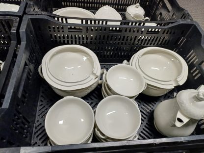 106 delig Villeroy & Boch Redoute Weiss servies - Afbeelding 7